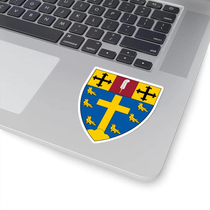 Shield of Ardingly College (England) (Coat of Arms) STICKER Vinyl Kiss-Cut Decal - The Sticker Space