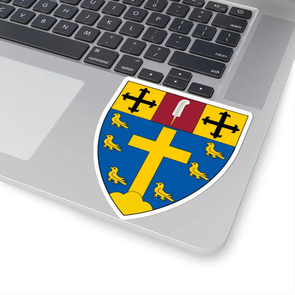 Shield of Ardingly College (England) (Coat of Arms) STICKER Vinyl Kiss-Cut Decal - The Sticker Space