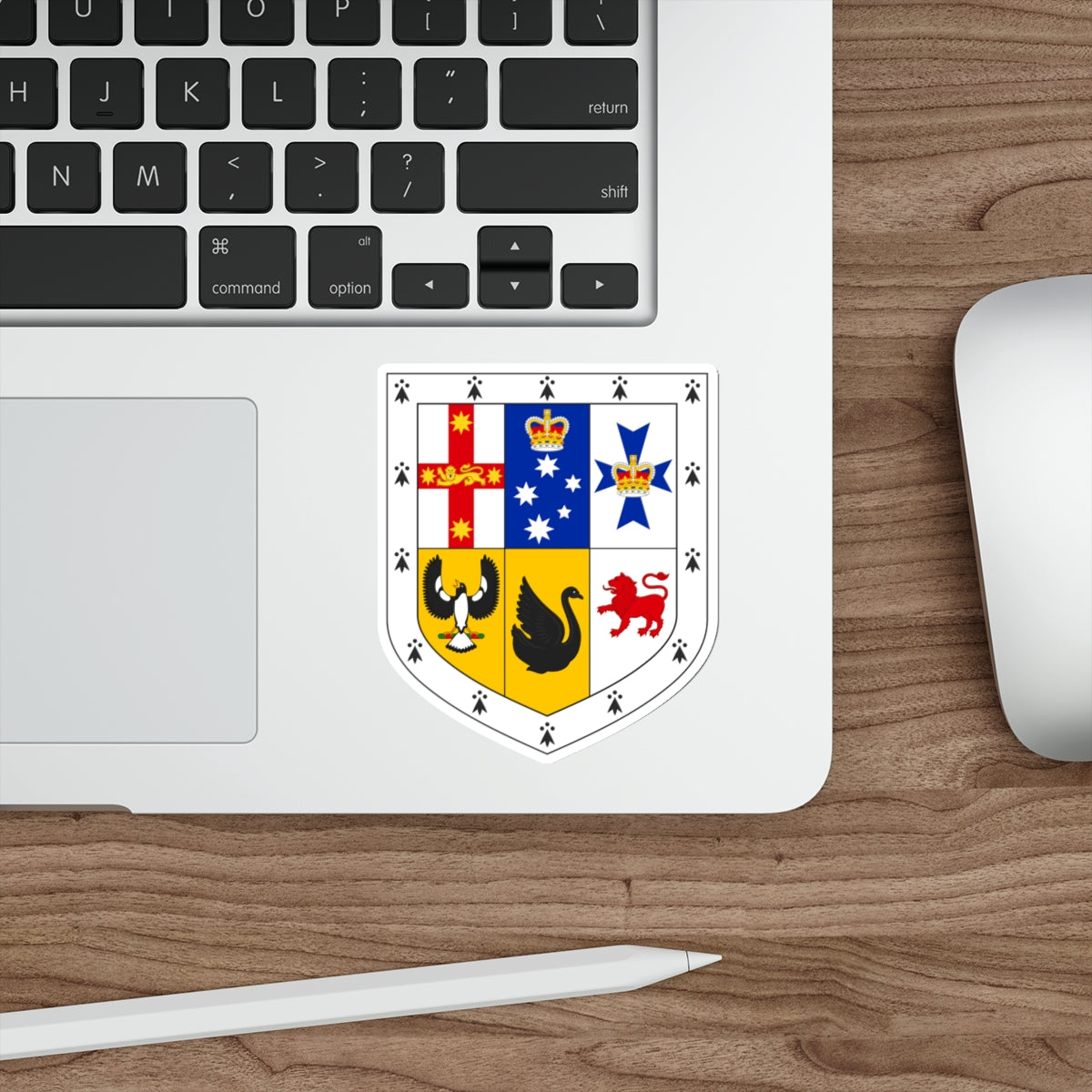 Shield of arms of Australia STICKER Vinyl Die-Cut Decal-The Sticker Space