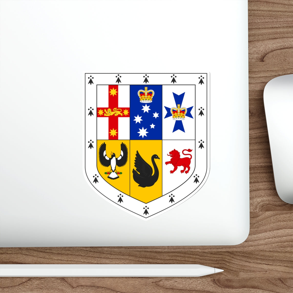 Shield of arms of Australia STICKER Vinyl Die-Cut Decal-The Sticker Space