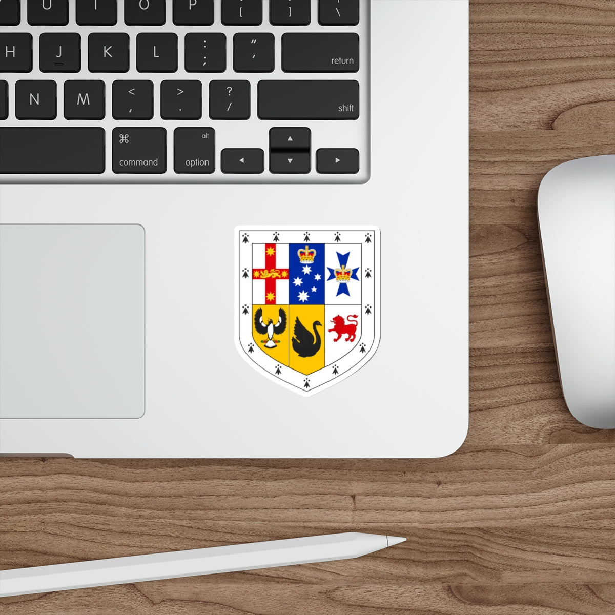 Shield of arms of Australia STICKER Vinyl Die-Cut Decal-The Sticker Space