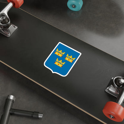 Shield of arms of Sweden STICKER Vinyl Die-Cut Decal-The Sticker Space