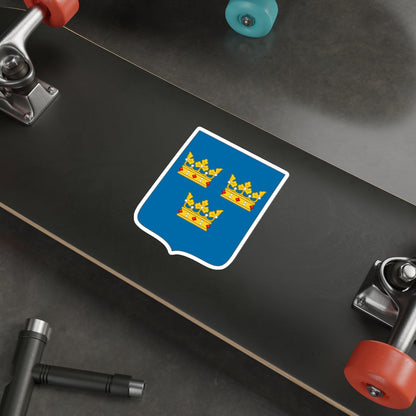 Shield of arms of Sweden STICKER Vinyl Die-Cut Decal-The Sticker Space