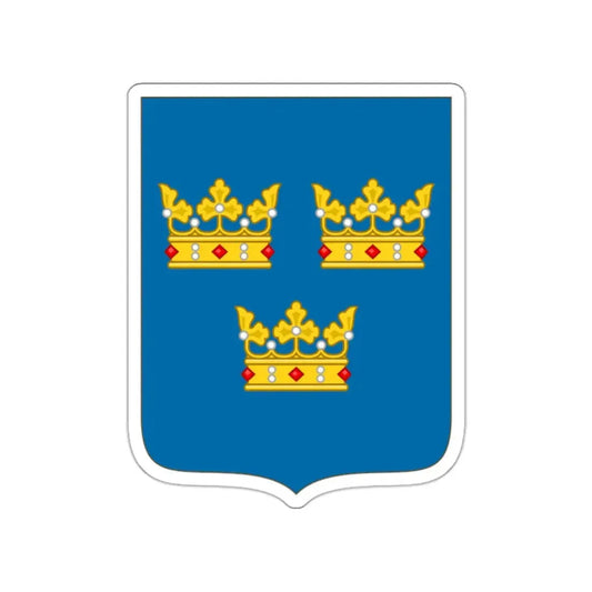 Shield of arms of Sweden STICKER Vinyl Die-Cut Decal 2 Inch - The Sticker Space