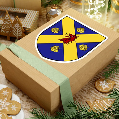 Shield of Wade Family Coat of Arms (Ireland) (Coat of Arms) STICKER Vinyl Kiss-Cut Decal - The Sticker Space