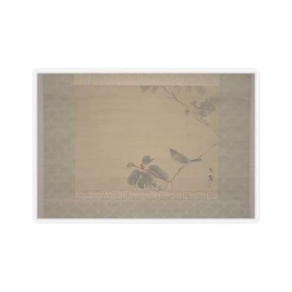 Shiokawa Bunrin - Bird on a Branch - unknown v1 - STICKER Vinyl Kiss-Cut Decal