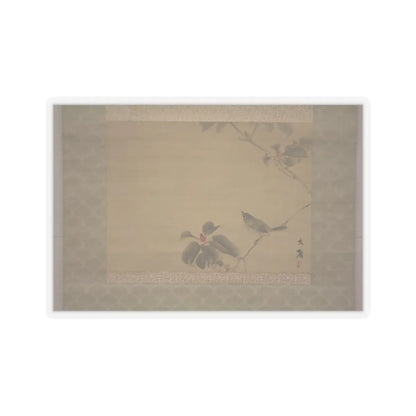 Shiokawa Bunrin - Bird on a Branch - unknown v1 - STICKER Vinyl Kiss-Cut Decal