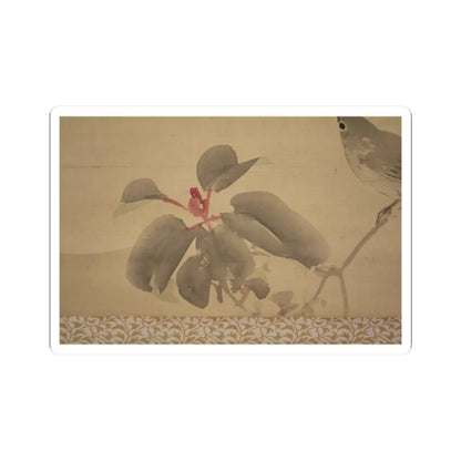 Shiokawa Bunrin - Bird on a Branch - unknown v5 - STICKER Vinyl Kiss-Cut Decal