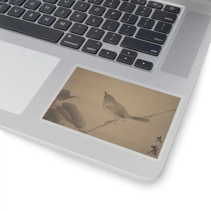 Shiokawa Bunrin - Bird on a Branch - unknown v6 - STICKER Vinyl Kiss-Cut Decal