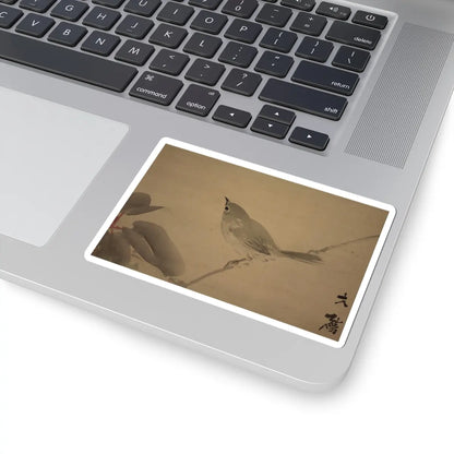 Shiokawa Bunrin - Bird on a Branch - unknown v6 - STICKER Vinyl Kiss-Cut Decal