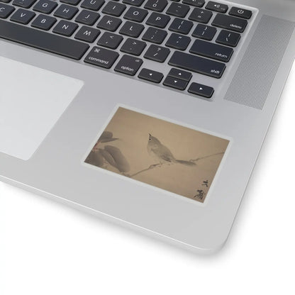 Shiokawa Bunrin - Bird on a Branch - unknown v6 - STICKER Vinyl Kiss-Cut Decal