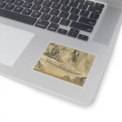 Shiokawa Bunrin - The Poet Li Bo's Visit to Mount Emei - 1875 v3 - STICKER Vinyl Kiss-Cut Decal