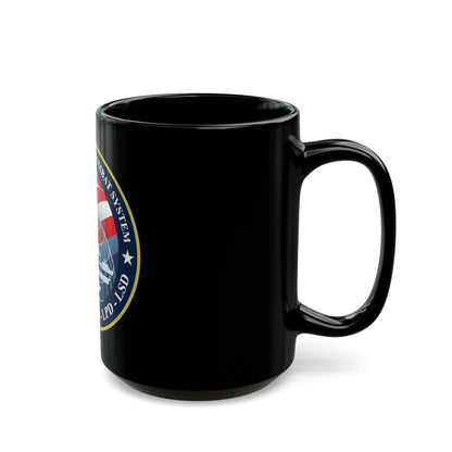 Ship Self Defense Combat System (U.S. Navy) Black Coffee Mug-The Sticker Space