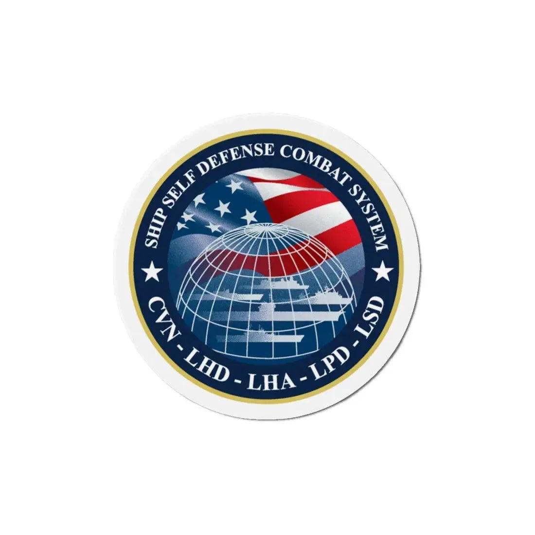 Ship Self Defense Combat System (U.S. Navy) Refrigerator Magnet 5 Inch - The Sticker Space