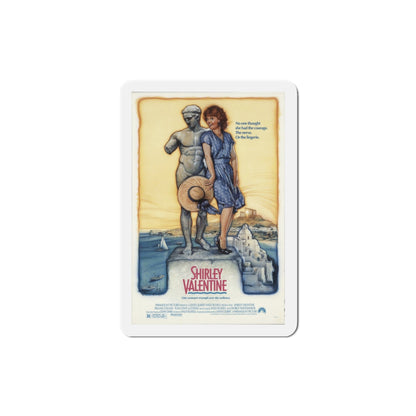 Shirley Valentine 1989 Movie Poster Die-Cut Magnet-3" x 3"-The Sticker Space