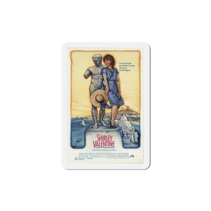 Shirley Valentine 1989 Movie Poster Die-Cut Magnet-4" x 4"-The Sticker Space