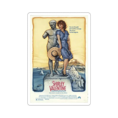 Shirley Valentine 1989 Movie Poster STICKER Vinyl Die-Cut Decal 6 Inch - The Sticker Space