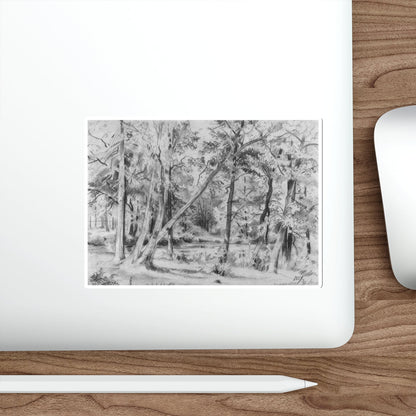 SHISKIN, Ivan Ivanovich - 1869 Forest (Artwork) STICKER Vinyl Die-Cut Decal-The Sticker Space