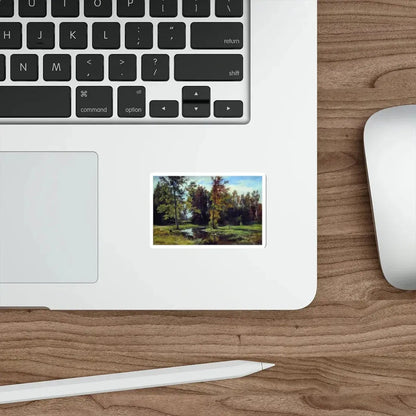 SHISKIN, Ivan Ivanovich - 1871 Birch forest (Artwork) STICKER Vinyl Die-Cut Decal - The Sticker Space
