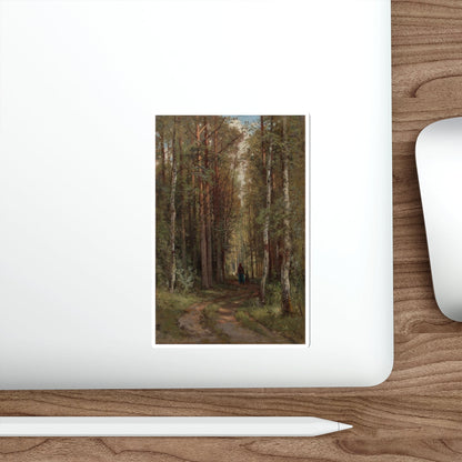 SHISKIN, Ivan Ivanovich - 1874 Forest Landscape (Artwork) STICKER Vinyl Die-Cut Decal-The Sticker Space