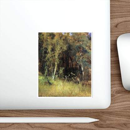 SHISKIN, Ivan Ivanovich - 1874 Forest thicket (Artwork) STICKER Vinyl Die-Cut Decal-The Sticker Space