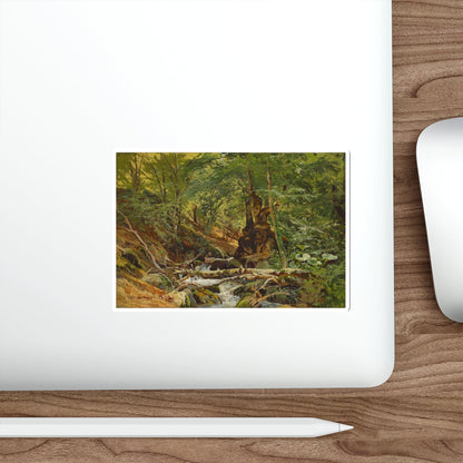 SHISKIN, Ivan Ivanovich - 1879 Forest Landscape (Artwork) STICKER Vinyl Die-Cut Decal-The Sticker Space