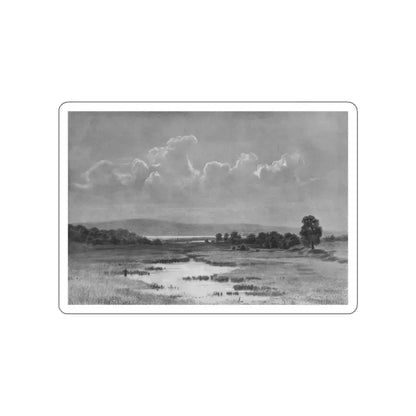 SHISKIN, Ivan Ivanovich - 1884 Bog Paper. charcoal, chalk (Artwork) STICKER Vinyl Die-Cut Decal White Die-Cut 2 Inch - The Sticker Space