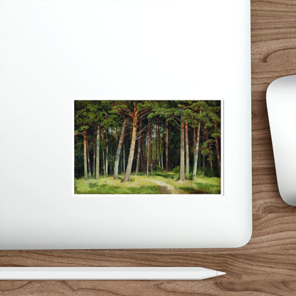 SHISKIN, Ivan Ivanovich - 1885 Pine Forest (Artwork) STICKER Vinyl Die-Cut Decal-The Sticker Space