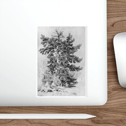 SHISKIN, Ivan Ivanovich - 1889 Pine (Artwork) STICKER Vinyl Die-Cut Decal-The Sticker Space