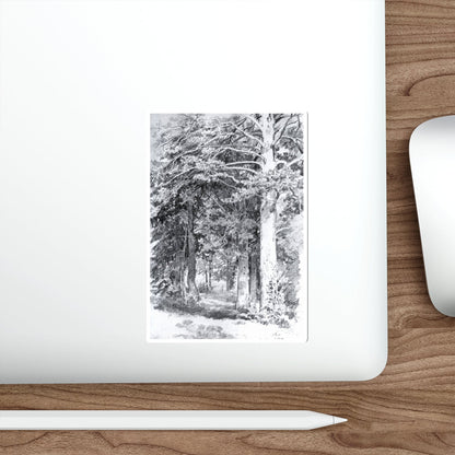 SHISKIN, Ivan Ivanovich - 1889 Pine Forest 2 (Artwork) STICKER Vinyl Die-Cut Decal-The Sticker Space