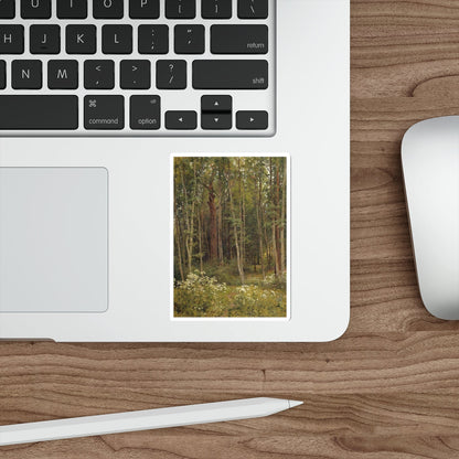 SHISKIN, Ivan Ivanovich - 1894 Forest thicket (Artwork) STICKER Vinyl Die-Cut Decal-The Sticker Space