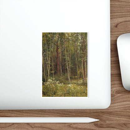 SHISKIN, Ivan Ivanovich - 1894 Forest thicket (Artwork) STICKER Vinyl Die-Cut Decal-The Sticker Space