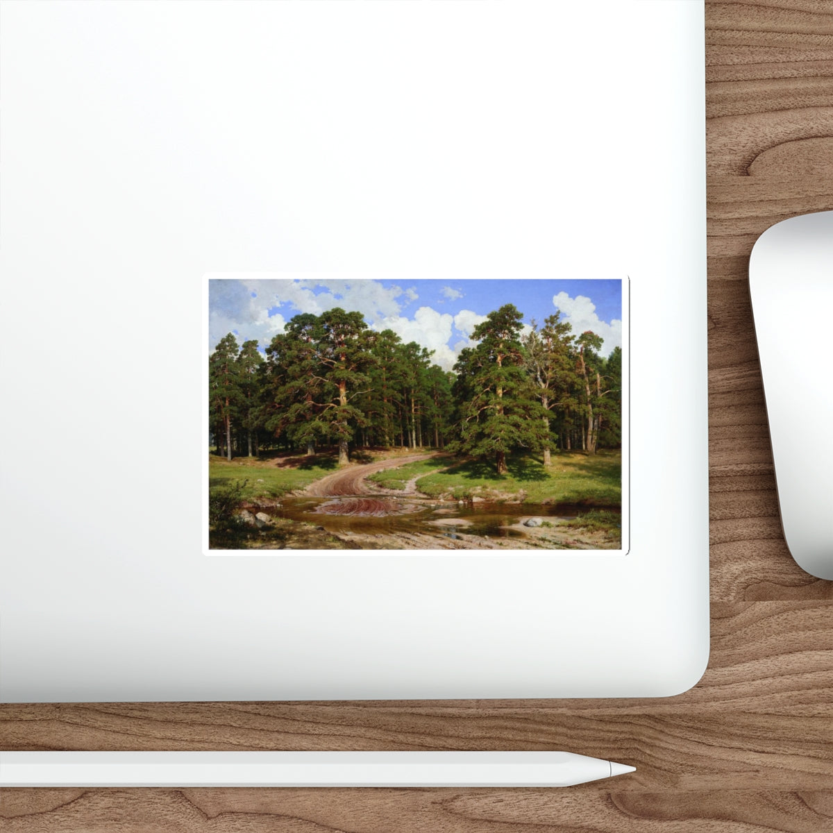 SHISKIN, Ivan Ivanovich - 1895 Pine Forest (Artwork) STICKER Vinyl Die-Cut Decal-The Sticker Space