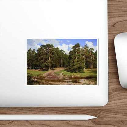 SHISKIN, Ivan Ivanovich - 1895 Pine Forest (Artwork) STICKER Vinyl Die-Cut Decal-The Sticker Space