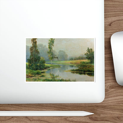 SHISKIN, Ivan Ivanovich - 1897 Misty Morning (Artwork) STICKER Vinyl Die-Cut Decal-The Sticker Space