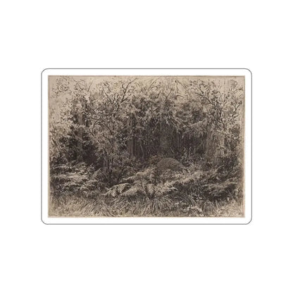 SHISKIN, Ivan Ivanovich - ant. 1885 (Artwork) STICKER Vinyl Die-Cut Decal White Die-Cut 3 Inch - The Sticker Space