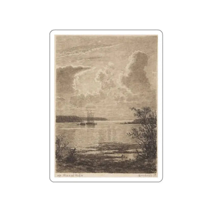 SHISKIN, Ivan Ivanovich - At Little Neva. 1886 (Artwork) STICKER Vinyl Die-Cut Decal White Die-Cut 2 Inch - The Sticker Space