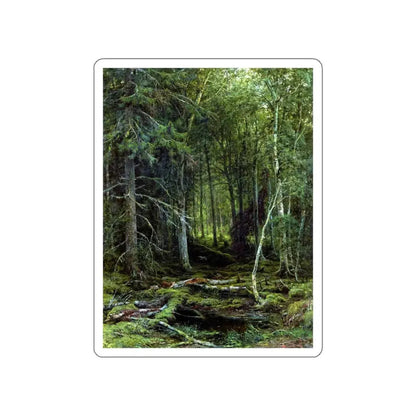 SHISKIN, Ivan Ivanovich - Backwoods 1872 (Artwork) STICKER Vinyl Die-Cut Decal White Die-Cut 6 Inch - The Sticker Space