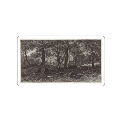 SHISKIN, Ivan Ivanovich - Beech Grove (Artwork) STICKER Vinyl Die-Cut Decal - The Sticker Space