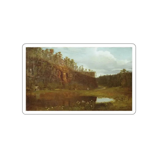 SHISKIN, Ivan Ivanovich - Before Sunset (Artwork) STICKER Vinyl Die-Cut Decal White Die-Cut 2 Inch - The Sticker Space