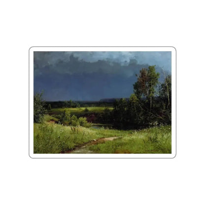 SHISKIN, Ivan Ivanovich - Before the storm 1884 (Artwork) STICKER Vinyl Die-Cut Decal White Die-Cut 2 Inch - The Sticker Space
