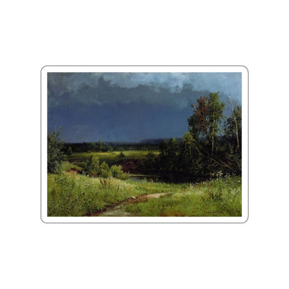 SHISKIN, Ivan Ivanovich - Before the storm 1884 (Artwork) STICKER Vinyl Die-Cut Decal-White-The Sticker Space