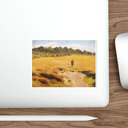 SHISKIN, Ivan Ivanovich - Boy in the field. Etude (Artwork) STICKER Vinyl Die-Cut Decal-The Sticker Space