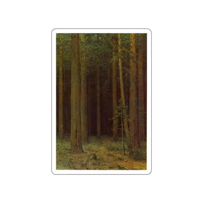 SHISKIN, Ivan Ivanovich - Brie (Artwork) STICKER Vinyl Die-Cut Decal White Die-Cut 2 Inch - The Sticker Space