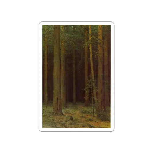 SHISKIN, Ivan Ivanovich - Brie (Artwork) STICKER Vinyl Die-Cut Decal White Die-Cut 2 Inch - The Sticker Space