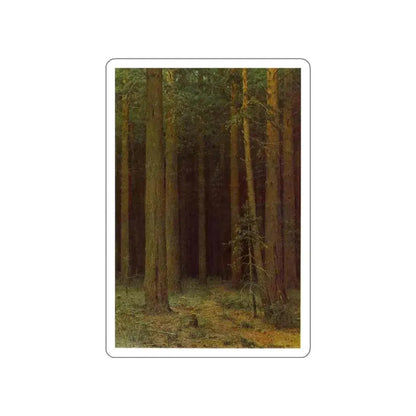 SHISKIN, Ivan Ivanovich - Brie (Artwork) STICKER Vinyl Die-Cut Decal White Die-Cut 3 Inch - The Sticker Space