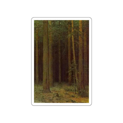 SHISKIN, Ivan Ivanovich - Brie (Artwork) STICKER Vinyl Die-Cut Decal White Die-Cut 6 Inch - The Sticker Space