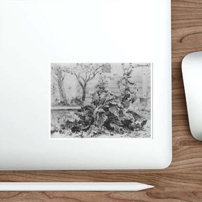 SHISKIN, Ivan Ivanovich - burdock. 1878 (Artwork) STICKER Vinyl Die-Cut Decal-The Sticker Space