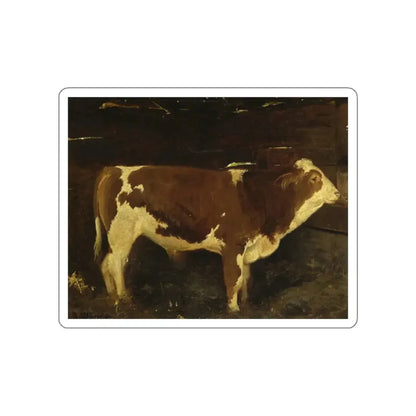 SHISKIN, Ivan Ivanovich - Bychok1863 (Artwork) STICKER Vinyl Die-Cut Decal White Die-Cut 4 Inch - The Sticker Space