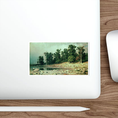 SHISKIN, Ivan Ivanovich - Coast Peter groves in Sestroretsk 1886 (Artwork) STICKER Vinyl Die-Cut Decal-The Sticker Space